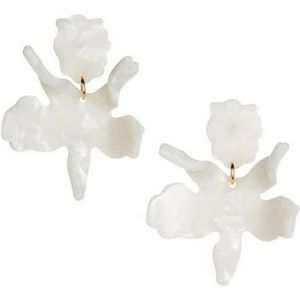 Lele Sadoughi Small Paper Lily Earrings